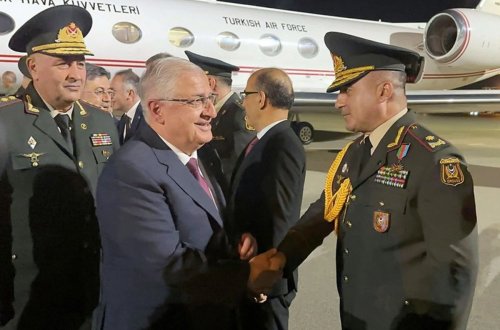 Türkiyənin hərbi rəhbərliyi Bakıya gəlib - VİDEO