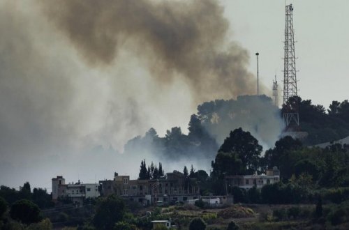 “Hizbullah” İsrail hərbi obyektlərinə 50-dən çox raket atıb