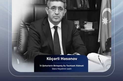 ADSEA Köçərli Həsənova görə nekroloq yaydı