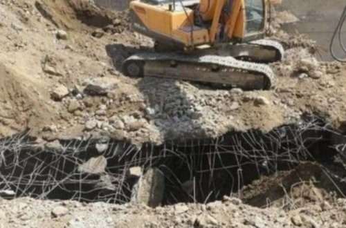 Cəlilabadda qazıntı işləri zamanı yeraltı qaz xətti zədələnib, iki kənd qazsız qalıb