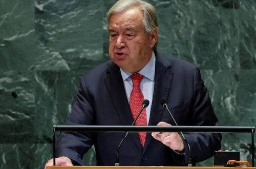 BMT-nin Baş Katibi Quterreş: Livanda hərtərəfli müharibənin dağıdıcı nəticələri olacaq 