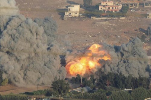 İsrail ordusu “Hizbullah”ın silah anbarlarını məhv edib