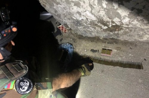 Bakıda hərbi sursatlar aşkarlanıb