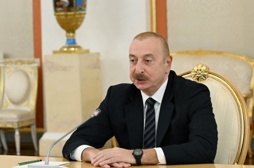 Prezident: Azərbaycan ilə Rusiya arasında nəzərdə tutulan layihələr daimi diqqət və nəzarət tələb edir