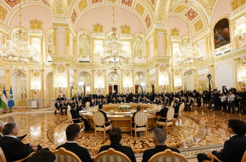 Prezident İlham Əliyev Moskvada MDB Dövlət Başçıları Şurasının geniş tərkibdə iclasında iştirak edib - YENİLƏNİB