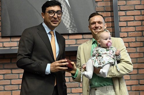 Nazir paralimpiyaçılarımıza orden və medalları təqdim etdi - Fotolar