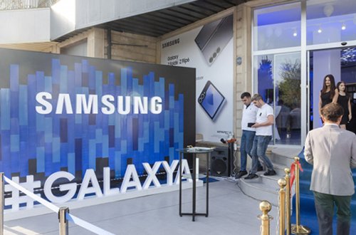 Bakıda “Samsung” brendinin yeni mağazasının açılışı olub