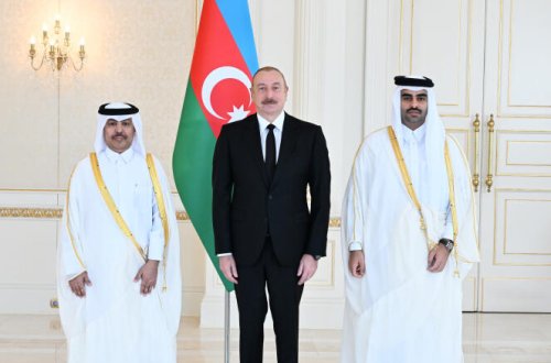 Prezident Qətərin yeni səfirinin etimadnaməsini qəbul edib - YENİLƏNİB