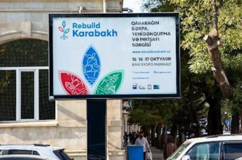 “Rebuild Karabakh” sərgisini nazir müavinin qohumları təşkil edir – 40 min manat alacaqlar