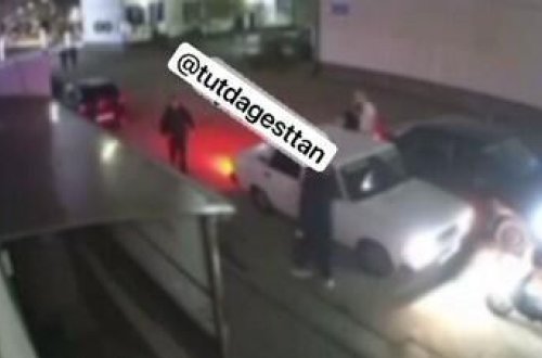 Rusiyada qafqazlıların yolunu kəsdilər, avtomobilə hücum edib aşırdılar - VİDEO