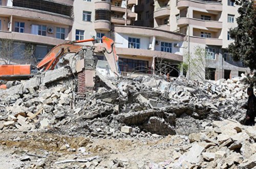 Bakıda bu ərazilərdə binaların söküntüsünə başlanılır