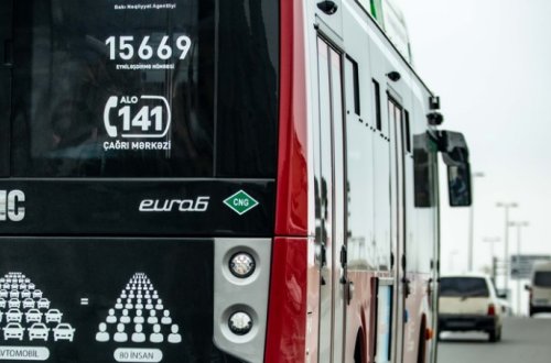 Bakıdakı bəzi avtobusların hərəkət istiqaməti dəyişdirildi