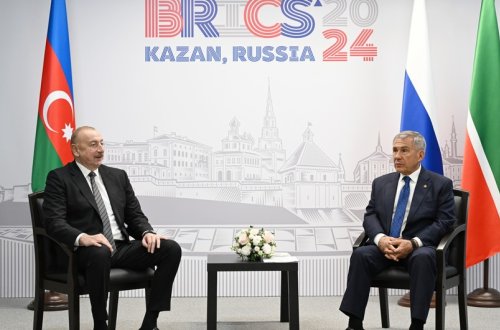 İlham Əliyev: Tatarıstan-Azərbaycan münasibətləri Rusiya və Azərbaycanın dövlətlərarası münasibətlərinin mühüm tərkib hissəsidir