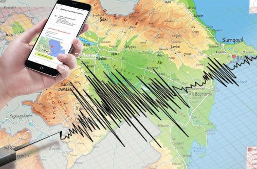 Azərbaycanda zəlzələ oldu