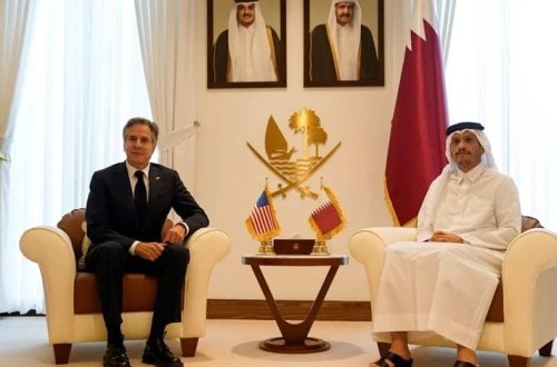 Blinken 11-ci Yaxın Şərq turu üçün Qətərdədir: Atəşkəs danışıqları yenidən başlayacaq