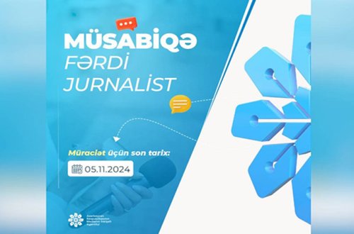 MEDİA jurnalistlər üçün müsabiqə elan etdi