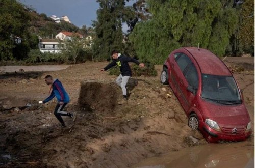İspaniyada fırtına və daşqın: 7 nəfər itkin düşüb 