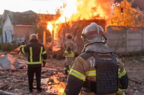 Ukrayna: Rusiya Xarkovda yaşayış binasına hücum edib, 1 uşaq ölüb, 34 nəfər yaralanıb