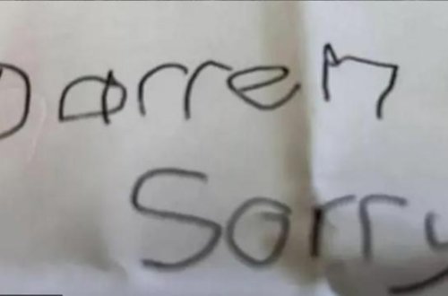 Oğurladığı üzüyü “üzr” yazısı ilə geri qaytarıb