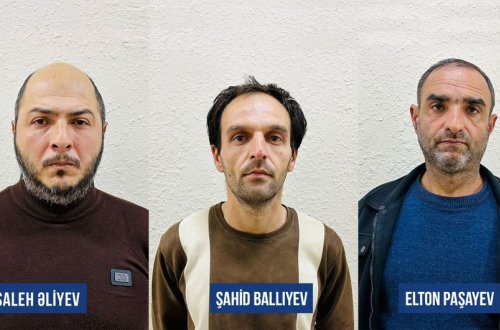 Şəkidə oğurluq etməkdə şübhəli bilinən maskalı şəxslər tutulub