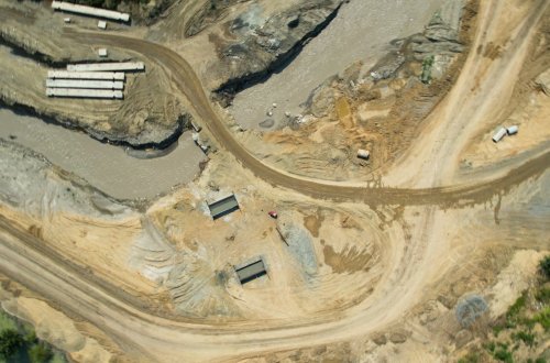 Əlicançay su anbarında tikinti işləri davam edir