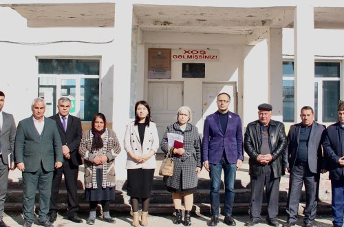 Deputat Ramil Həsən Bərgüşad kəndində seçiciləri ilə görüşüb