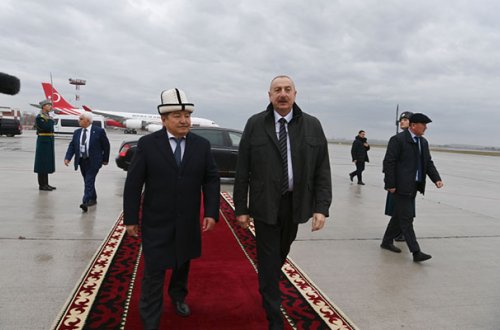 Prezidentin Qırğızıstana səfəri başa çatdı