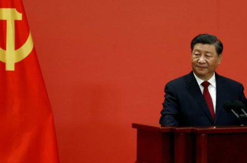 Çin prezidenti Şi Trampı 