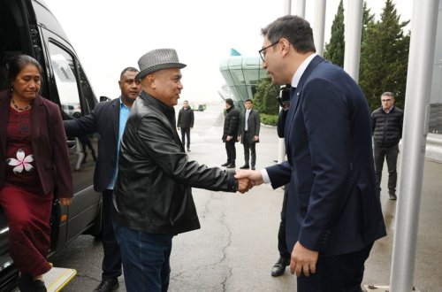Tuvalunun Baş naziri Azərbaycana səfərə gəlib