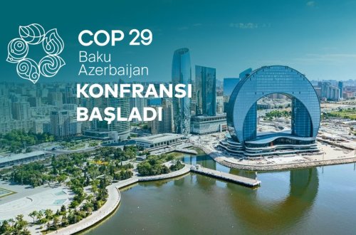 Bu gün Azərbaycanda COP29-a start verilir