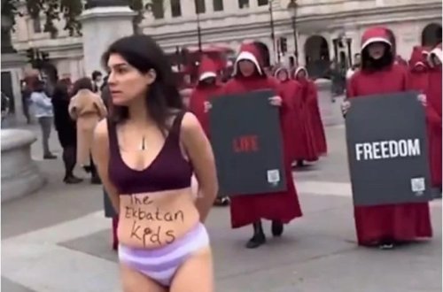 İranda azadlıq etirazı Londona da yayılıb