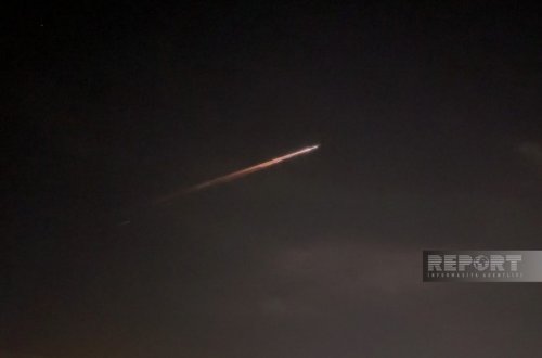 Azərbaycan səmasında meteor müşahidə olunub - RƏSMİ 