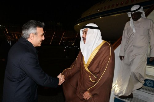 Küveyt Dövlətinin Vəliəhdi Azərbaycana səfərə gəlib