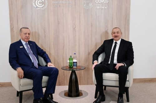 İlham Əliyev Türkiyə Prezidenti ilə görüşüb - YENİLƏNİB