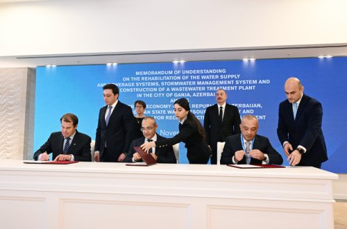 Prezident İlham Əliyev Avropa Yenidənqurma və İnkişaf Bankının prezidenti ilə görüşüb