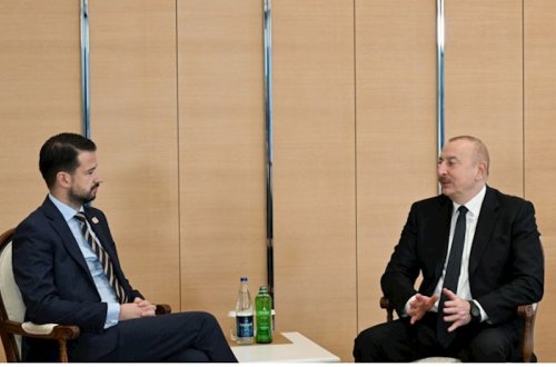 İlham Əliyev Monteneqronun Prezidenti ilə görüşdü — YENİLƏNDİ