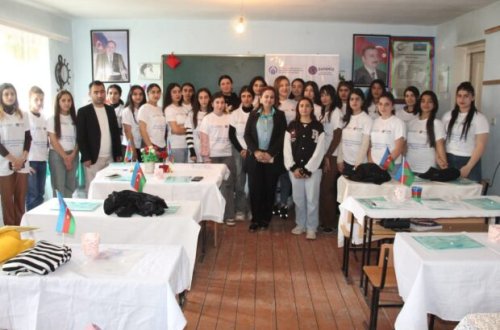 “Tərtər və Ağdam rayonlarında gənc qızların təhsilə marağının artırması” adlı layihə yekunlaşıb