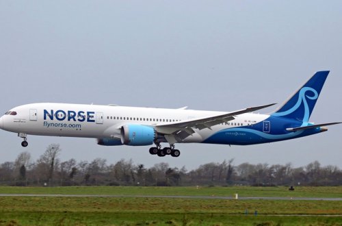 Norveç təyyarəsi Heydər Əliyev Aeroportuna təcili eniş sorğusu göndərib