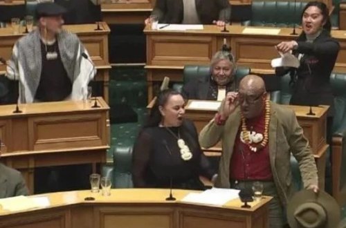 Yeni Zelandiya Parlamenti qarışdı!