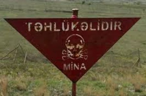 Ötən həftə azad olunan ərazilərdə 155 mina zərərsizləşdirilib