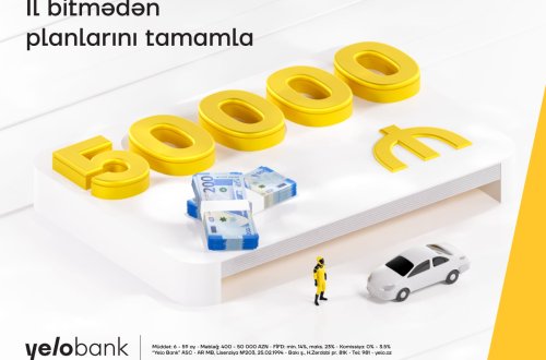 50 000 AZN-dək kreditlə il bitməmiş planlarını tamamla!