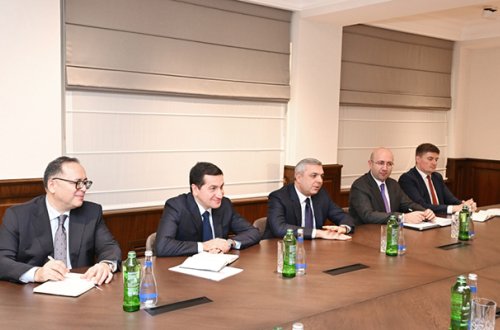 Samir Nuriyev görüş keçirdi - Fotolar