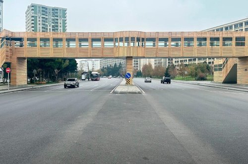 Sürücülərə ŞAD XƏBƏR - bu prospektdə qəzaların sayı azalacaq - FOTO