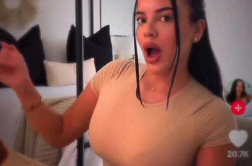 Oğurladığı paltarla Tiktokda canlı yayıma çıxdı, həbs olundu - FOTO