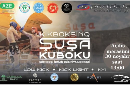 İlk dəfə kikboksinq üzrə “Şuşa Kuboku 2024” idman yarışı təşkil olunacaq