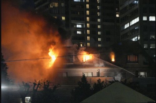 Yaponiyada yanğın: Deputatın əri və qızı öldü - FOTO