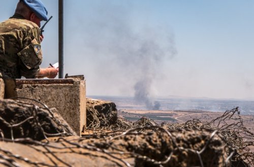 İsrail ordusu Suriyanın Livanla sərhədindəki hərbi obyektlərə zərbələr endirib