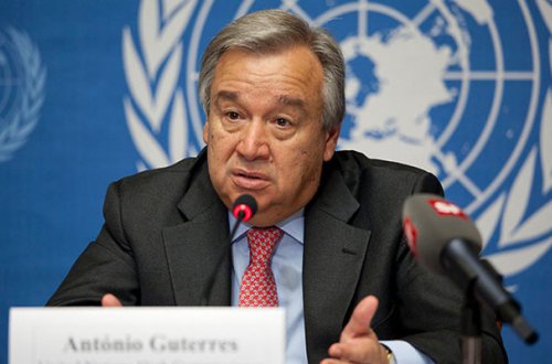 Quterreş Suriya ilə bağlı çağırış etdi