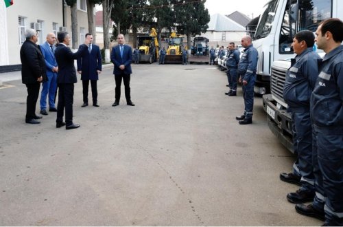 Gəncədə ADSEA-nın xüsusi texnikalarına baxış keçirildi - FOTO/VİDEO