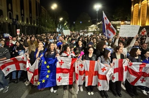 Gürcüstanda uşaqların aksiyalara cəlb olunması cəhdi Qərbin çirkin marağına güzgü tutur